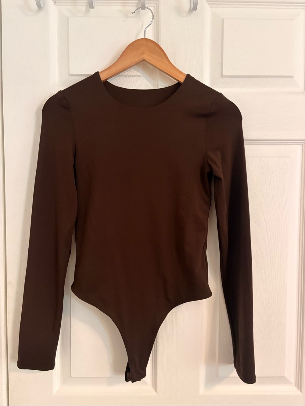 Brown SWS Contour Long Sleeve Bodysuit